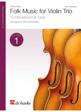 FOLK MUSIC FOR VIOLIN TRIO - VOL. 1